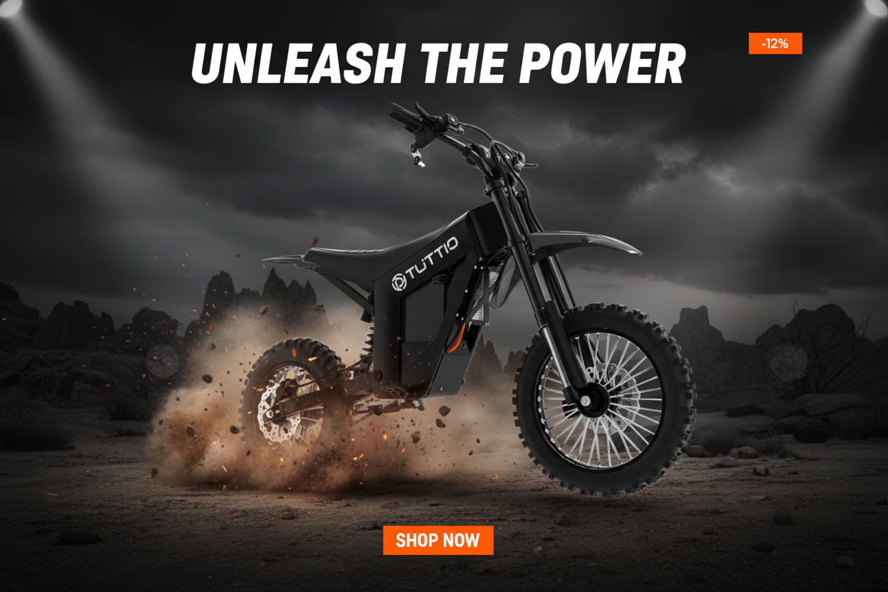 Electric Dirt Bike Hero Banner